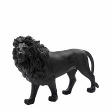 Статуэтка"Лев Lion Daum - черный 33см