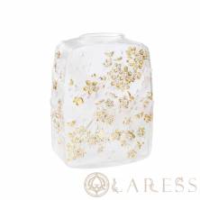 Ваза Lalique Fleurs Cerisier с золотом 40см (9029)