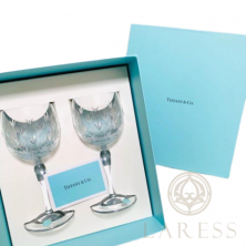 Набор бокалов для вина 2 шт Tiffany & Co, 17,5 см (6151)