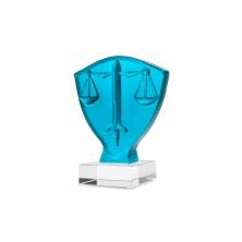 Статуэтка Символ Справедливости Daum Symbols 12,5 см цвет синий