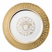 Тарелка сервировочная Versace Rosenthal Medusa Gala Gold 33см (3671)