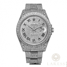 Часы Rolex Datejust II Diamonds Full Pave Tuning с бриллиантами, 41 мм (8278)