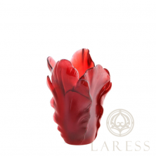 Ваза Daum Tulipe 17 см красный (7397)