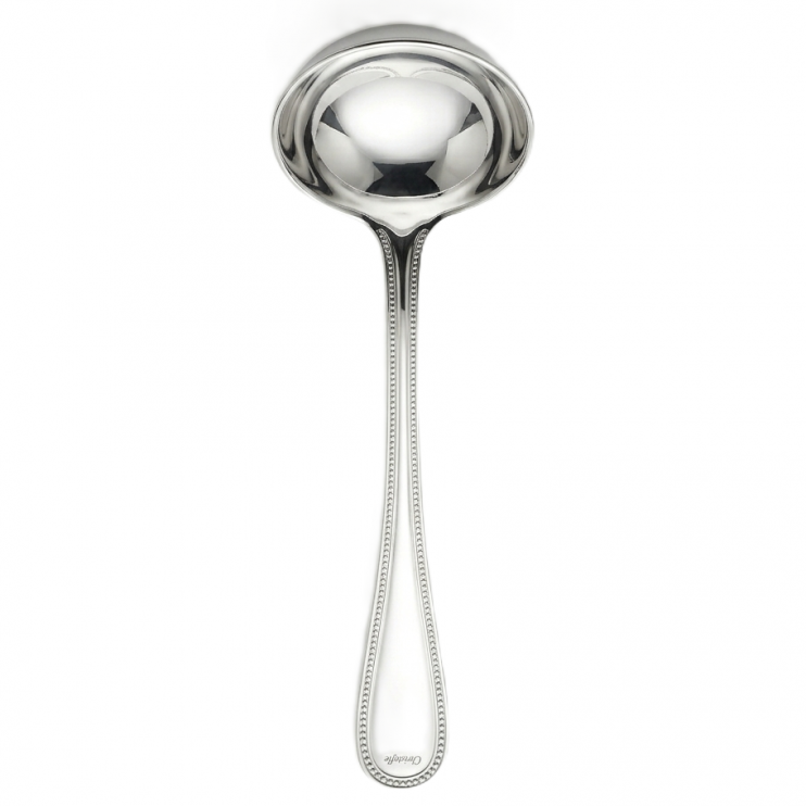 Christofle Perles ladle 32 cm silver plated (14100)