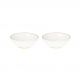 Set of 2 Christofle Malmaison Imperiale Gold bowls, 30ml (15201)