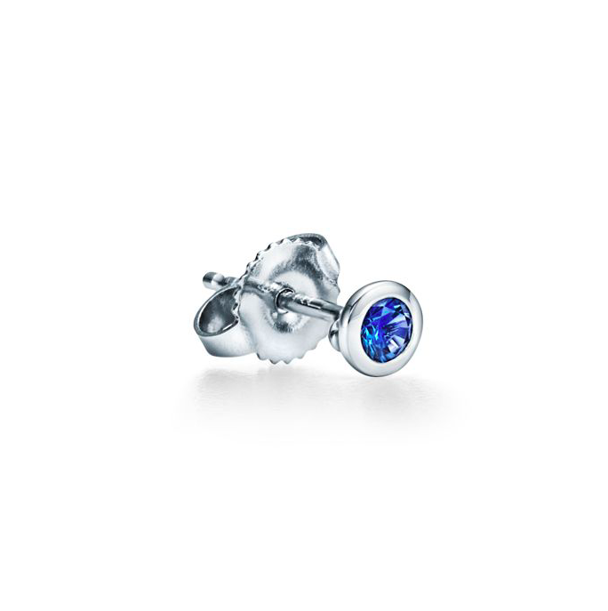 Серьги/пусеты Tiffany&Co Elsa Peretti с сапфирами (9401)