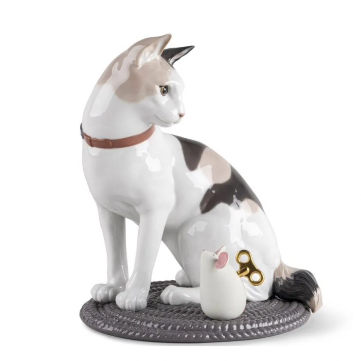 Статуэтка Lladro Кошки-мышки 33х25см (13002)