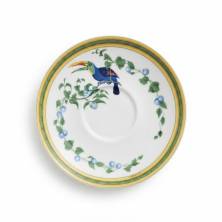 Блюдце от ЧП Hermes Toucans 15 см (14803)