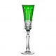 Faberge Xenia champagne flute 23 cm / 120 ml (16303) green