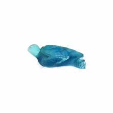 Статуэтка морская черепаха Daum Mer De Corail 11 см цвет синий (7303)