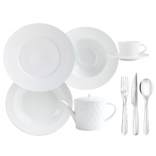 Столовый сервиз Bernardaud Twist на 6 персон, 48 предметов (16605)
