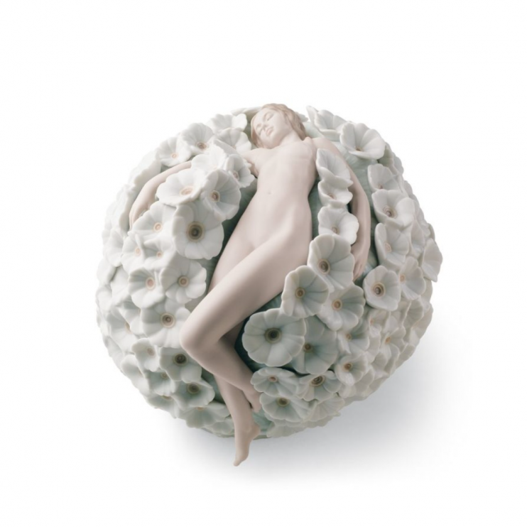 Скульптура Lladro "Мечты в цветах", 20х17см (16705)