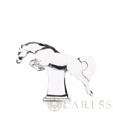 Скульптура Baccarat Galloping horse прыгающая лошадь 28*20см (9105)