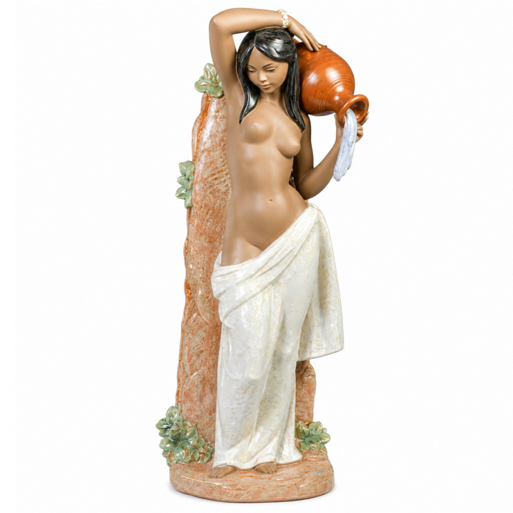 Скульптура Lladro "Весенний источник", 42см (16706)