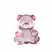 Статуэтка Lalique Small Teddy Мишка 21,3 см (16906) розовый