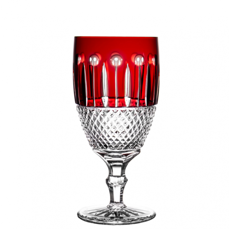Бокал для холодных напитков Faberge Xenia 18 см / 400 мл (15907) красный