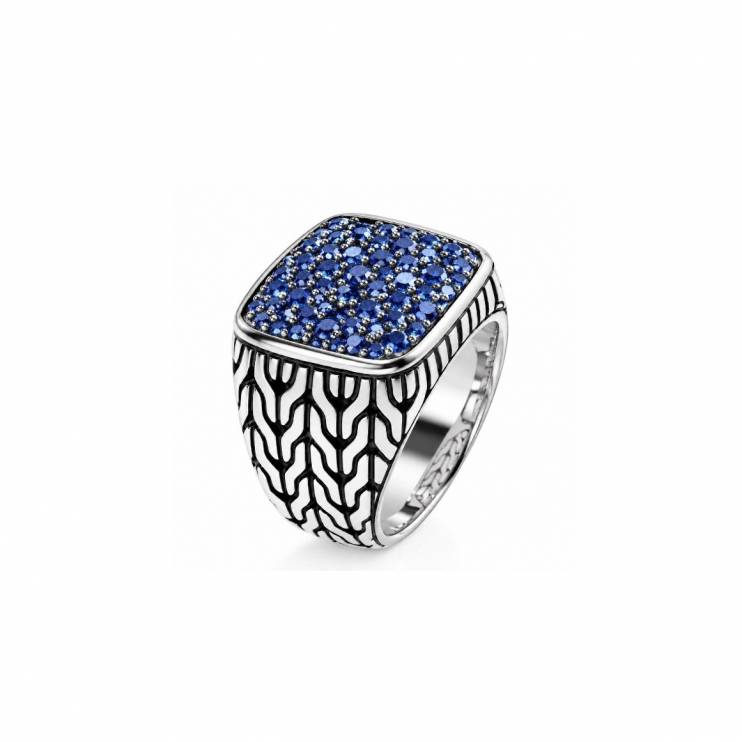 Кольцо John Hardy Classic Chain Blue Sapphire (16707)