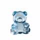 Статуэтка Lalique Small Teddy Мишка 21,3 см (16907) голубой