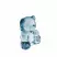 Статуэтка Lalique Small Teddy Мишка 21,3 см (16907) голубой
