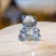Статуэтка Lalique Small Teddy Мишка 21,3 см (16907) голубой
