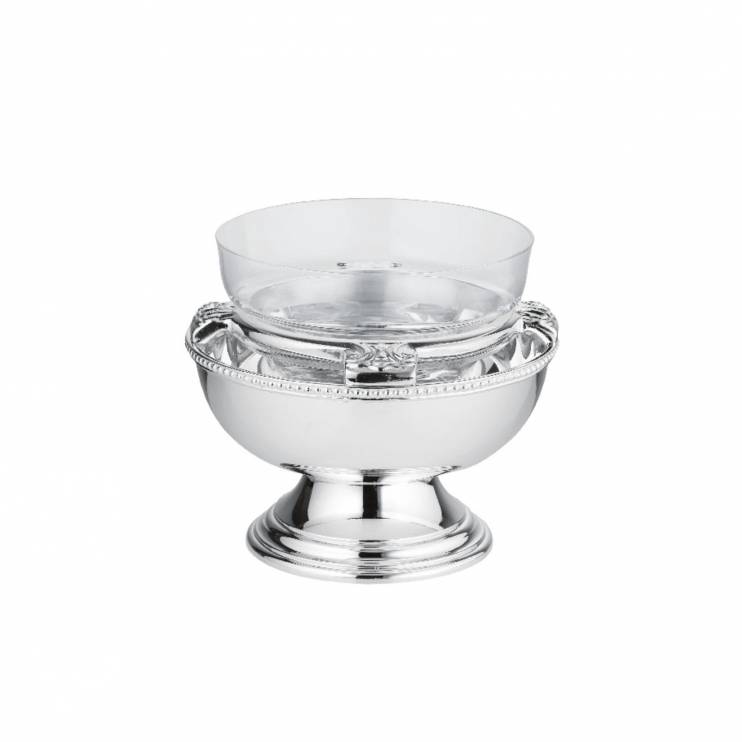 Пиала для икры Ercuis Ambassade Perles, 13х12 см (12308)