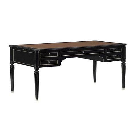 Стол Ralph Lauren Home натуральное дерево и кожа (14708)