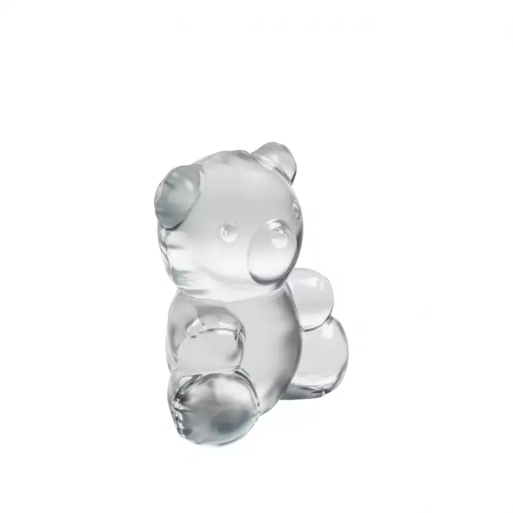 Статуэтка Lalique Small Teddy Мишка 21,3 см (16908) прозрачный