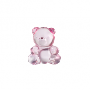 Статуэтка Lalique Small Teddy 9 см (16609) розовый