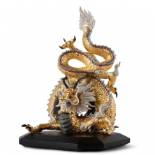 Скульптура Lladro "Дракон защитник", 62х42см (16010)