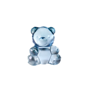 Статуэтка Lalique Small Teddy 9 см (16610) голубой