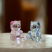 Статуэтка Lalique Small Teddy 9 см (16610) голубой