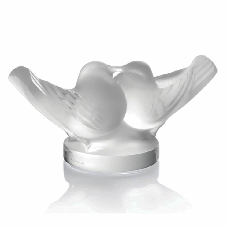 Статуэтка Lalique Loverbirds, 4,5 см  (7410)
