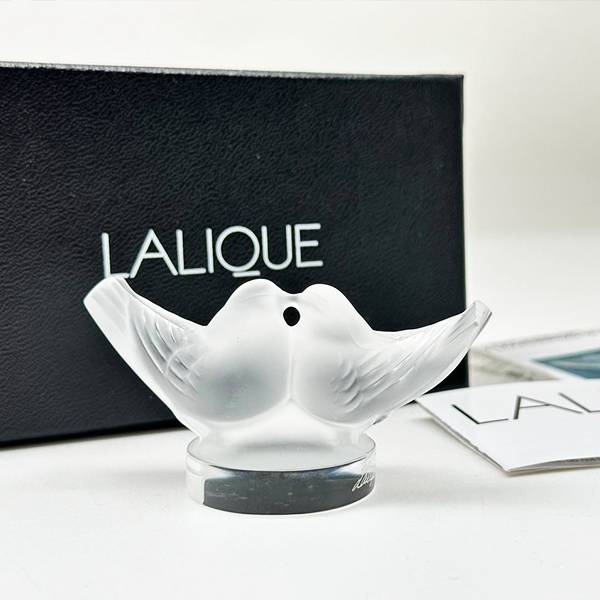 Статуэтка Lalique Loverbirds, 4,5 см  (7410)