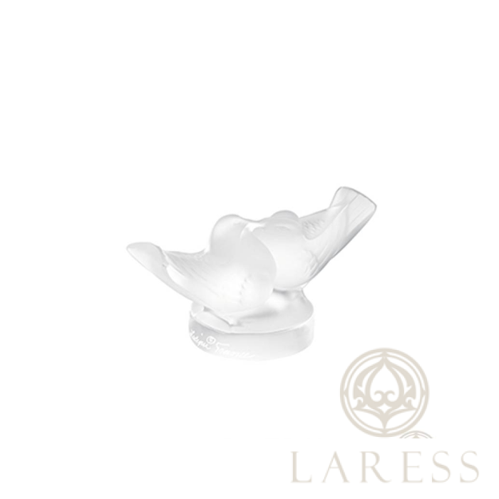 Статуэтка Lalique Loverbirds, 4,5 см  (7410)