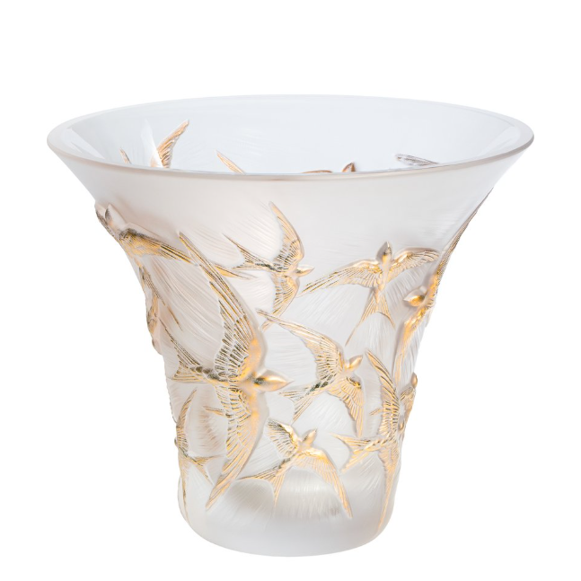 Ваза Lalique Hirondelles, 29см (10911)