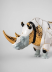 Статуэтка Lladro Носорог-киборг 45х22см (13011)