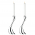 Набор из 2-х подсвечников Georg Jensen Cobra, 24см (15711)