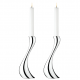 Набор из 2-х подсвечников Georg Jensen Cobra, 24см (15711)