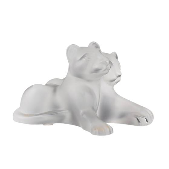 Статуэтка Lalique Tambwee lion 12,5*11 см (10712)