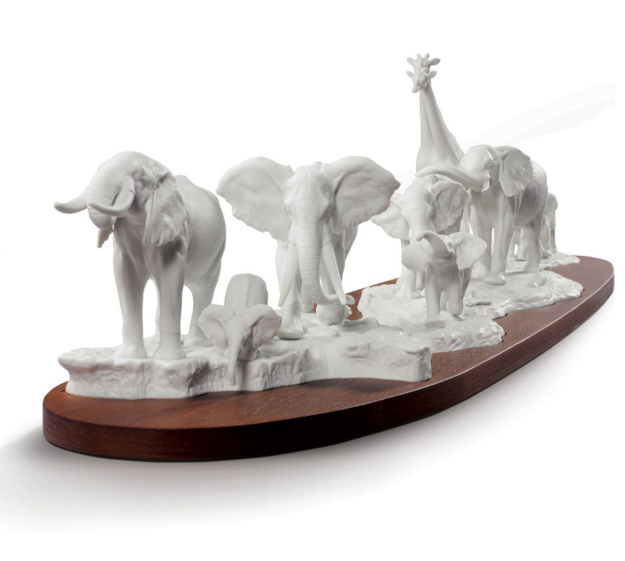 Статуэтка Lladro Африканская саванна 120х29см (13112)