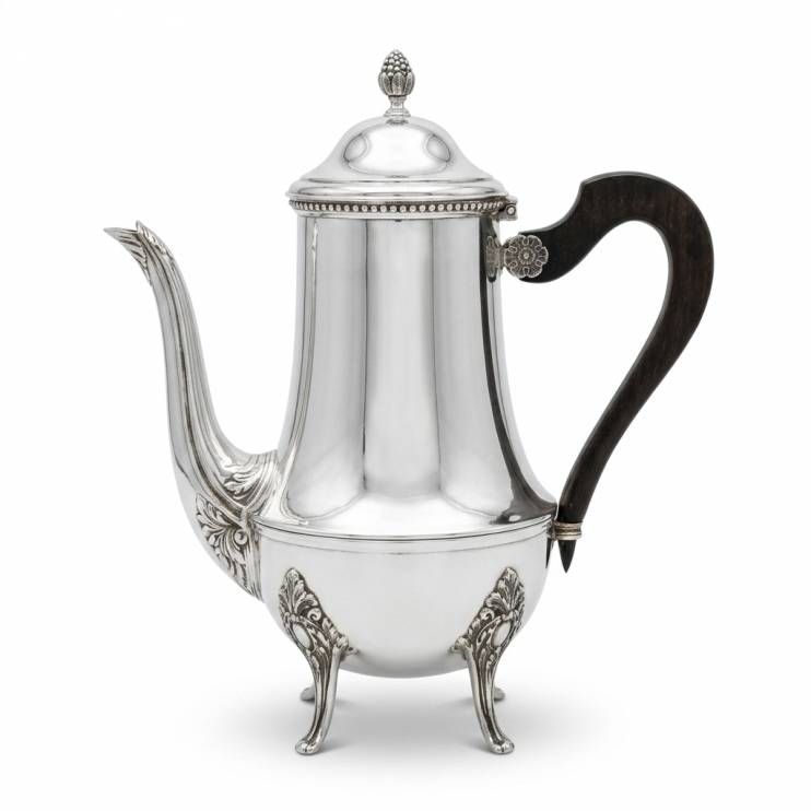 Кофейник Ercuis 20 см посеребрение (15912) винтаж