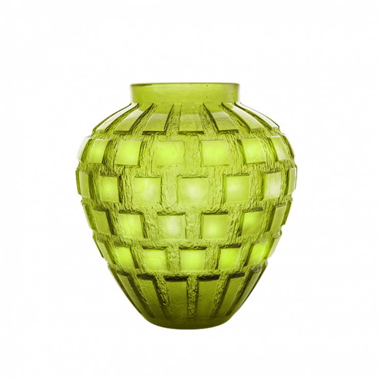 Ваза Vase green rythmes