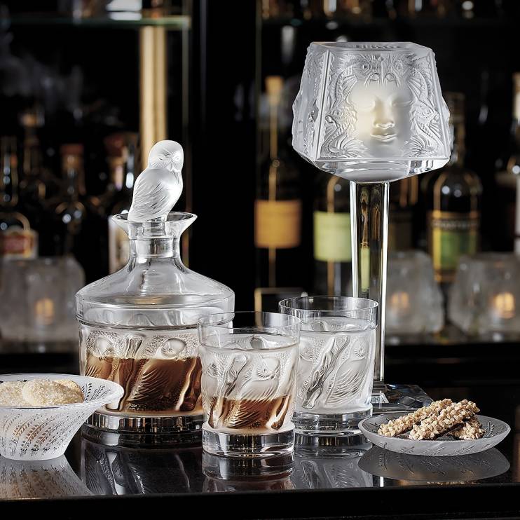 Штоф для виски Lalique Owl 850 мл (8114)