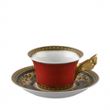 Чашка чайная с блюдцем VERSACE Rosenthal Medusa 4915