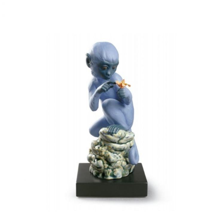 Статуэтка Lladro Обезьянка 19х10см (13016)