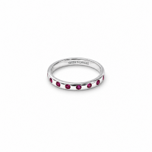 Кольцо Tiffany & Co. Peretti Stacking Band, рубин (16816)