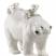 Статуэтка Lladro "Медведица с медвежатами" 25 см (10917)