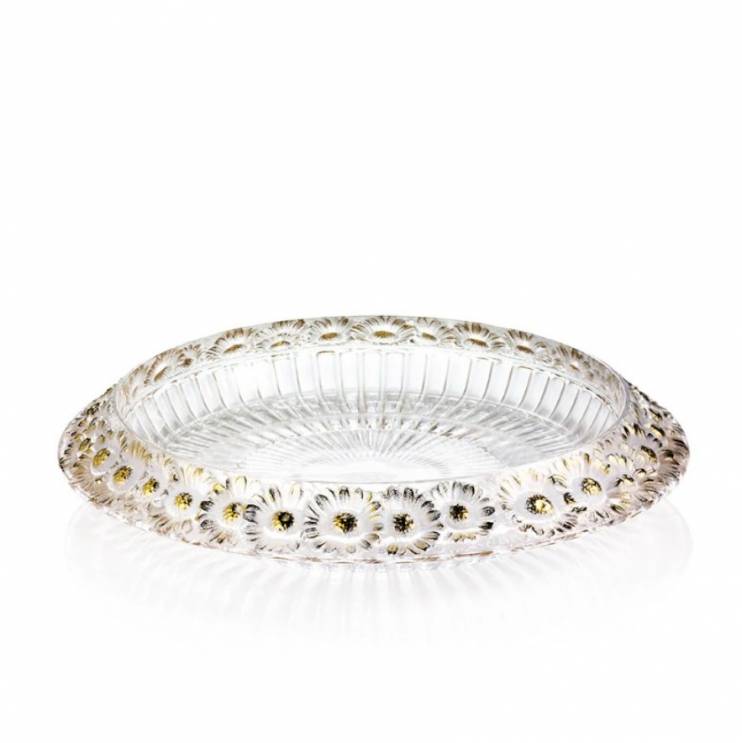 Чаша для фруктов Lalique Marguerites 36х6,5см (12217)