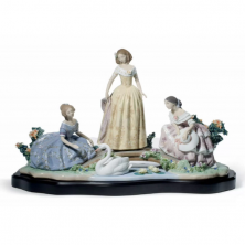 Статуэтка Lladro На пруду 49х30см (13117)