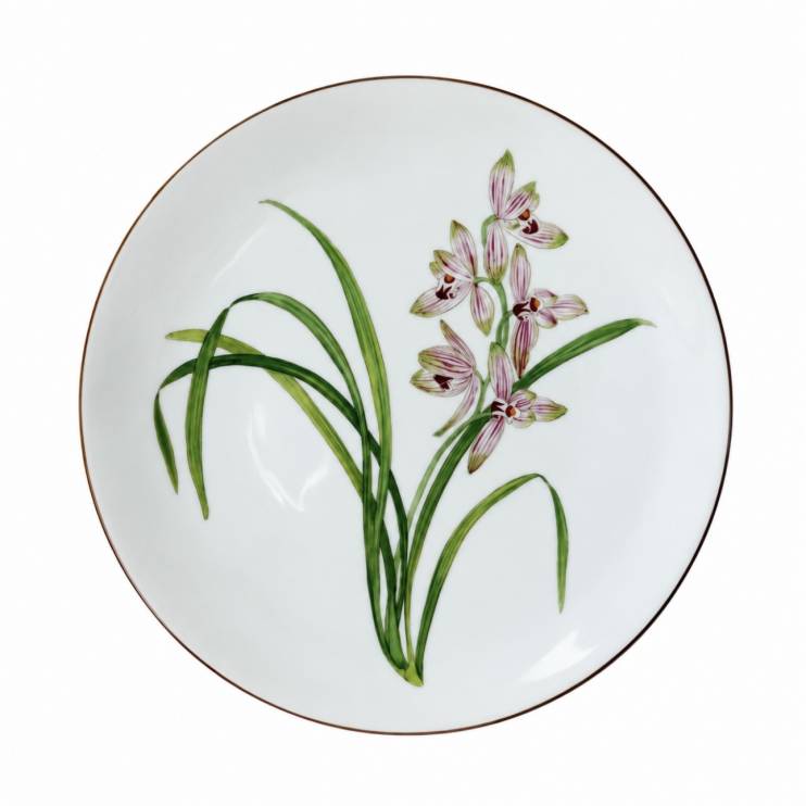 Тарелка обеденная Hermes Jardin des Orchidees 26,5 см (16817)
